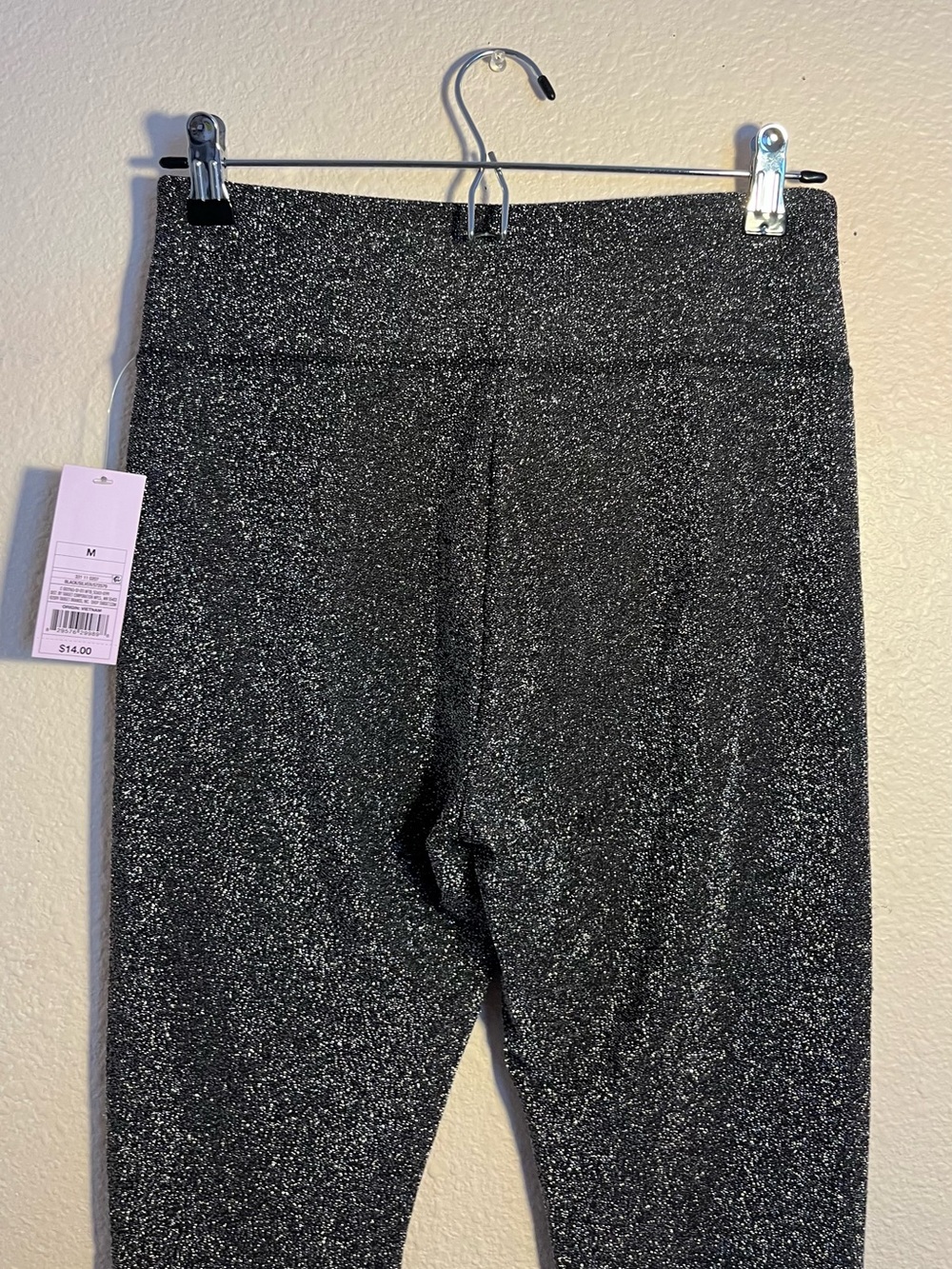 wild fable Sparkle Black High-Waist Leggings - Picture 4 of 11